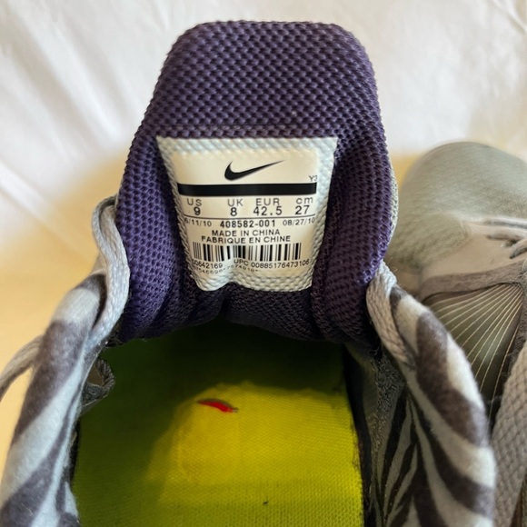 👟💕Nike “fly wire” smears in black, grey and green size 9 - Picture 9 of 10